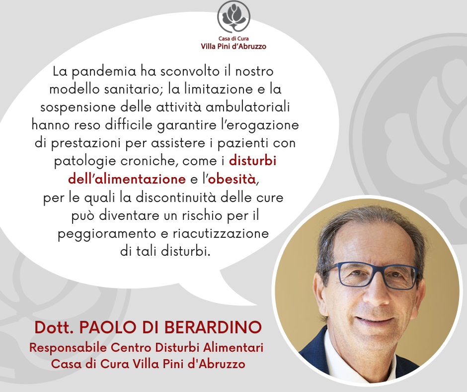 Dott. Paolo Di Berardino: COVID-19 e Disturbi dell’Alimentazione