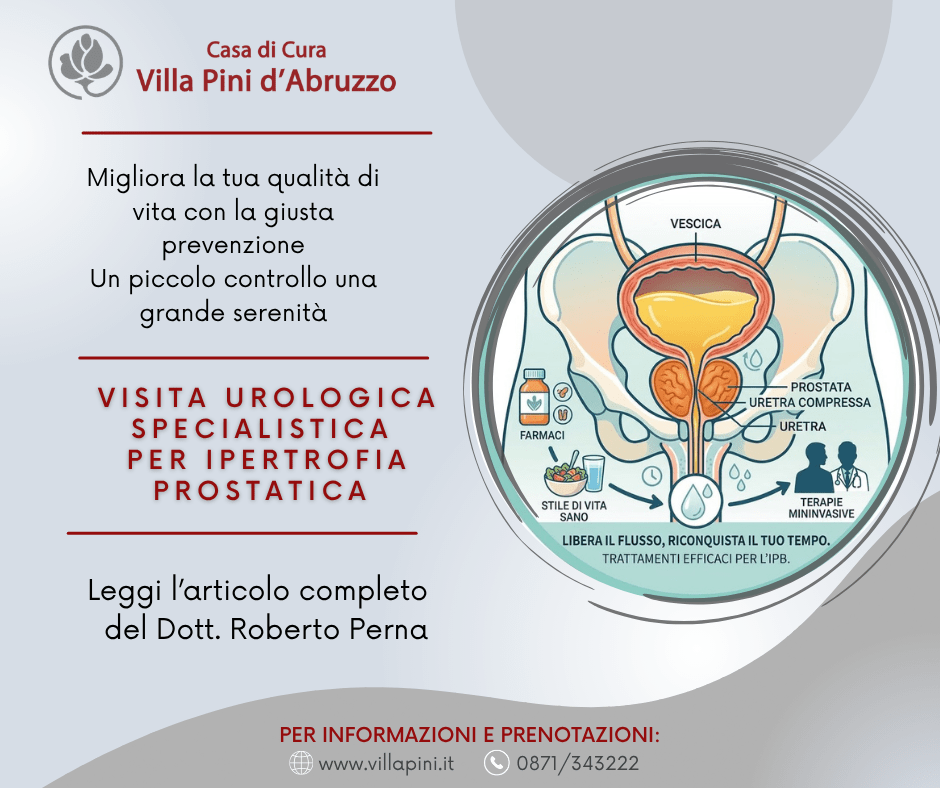 Ipertrofia Prostatica Benigna (IPB): Cause, Sintomi e Soluzioni Mediche